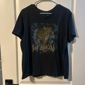 Def Leppard tee